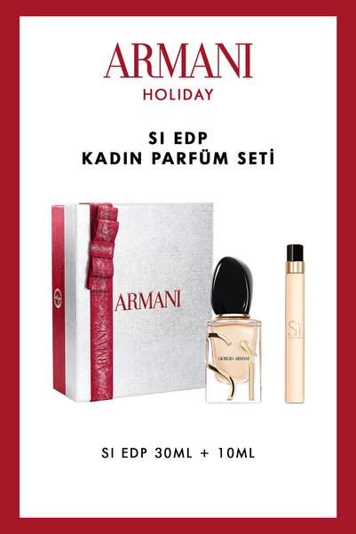 Giorgio Armani Si Edp Kadın Parfüm Seti 30 ml + 10 ml 3614275038490