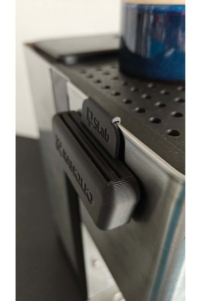 Generic Brand Suport ecran dublu pentru puc Rancilio Silvia - Negru
