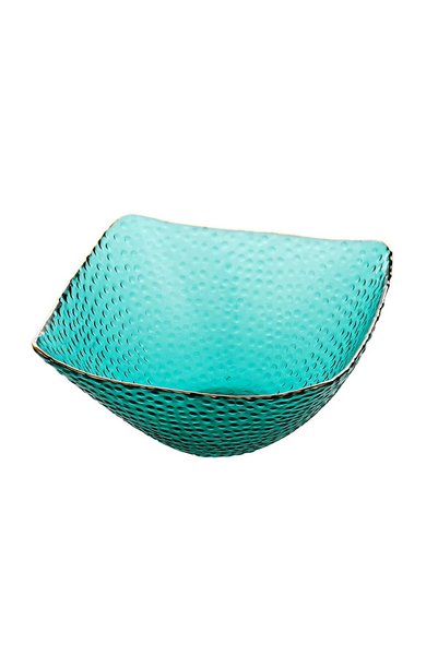 Sharpdo acc 6.5-inch Nordic Design Hat Design Household Glass Gold Painted Sq...