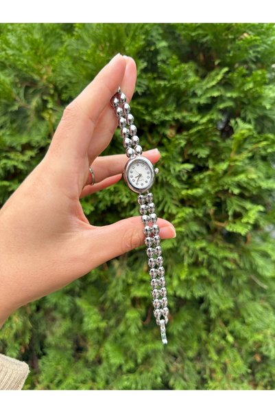 rubsey Minimal Metal Women's Wristwatch Silver