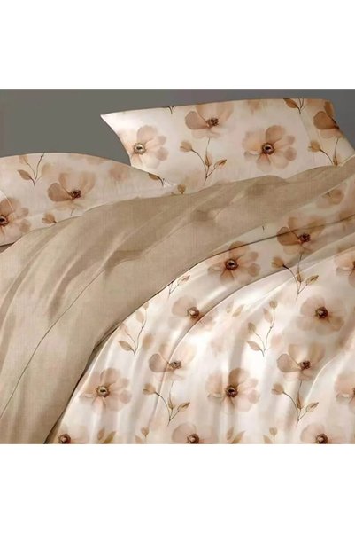 Ralex Lenjerie de pat dublu bumbac Finet 6 piese 220x240 cm, pilotă 200x220 c...