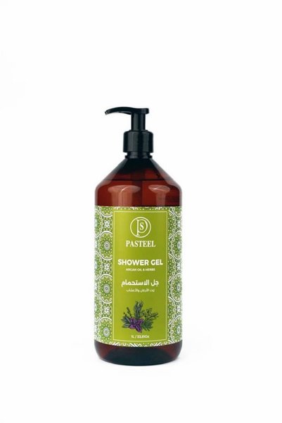 pasteel Pastel Argan Oil and Refreshing Herbal Shower Gel - 1L |   Deep Moist...