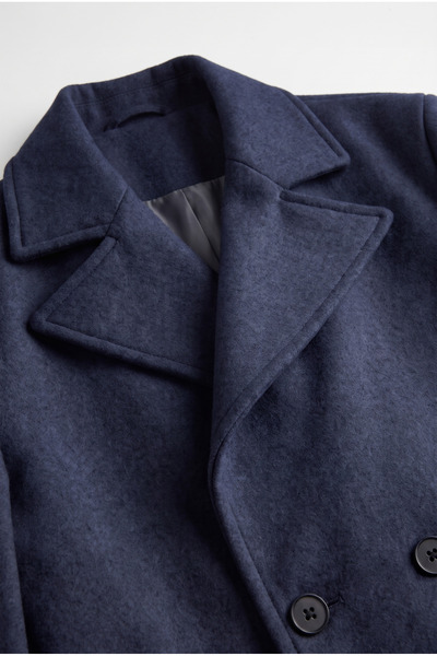 LUMAST Modern Cut Double Breasted Cashmere Coat