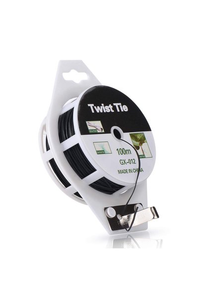 Bukela 328ft(100m) Twist Ties Plant Ties for Vines Garden Wire with Cutter fo...