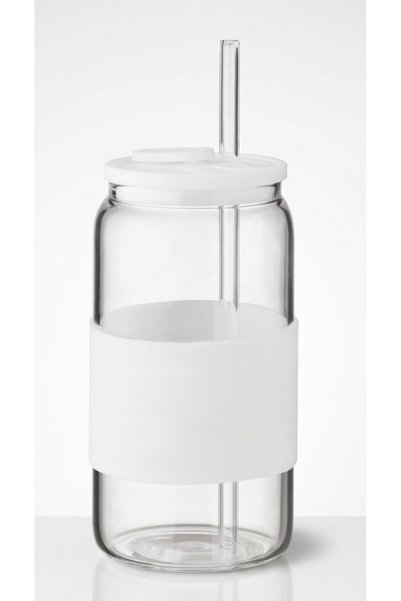JOY CREATIVE Glass, Glass, 550 ml, White