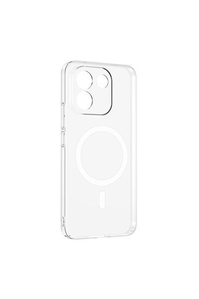 zore Xiaomi Redmi Note 17 Pro Max Case, Anti-Yellowing, Ultra-Thin, Hard Mica, Magsafe Compatible, Raised Camera Edge, Marçev.