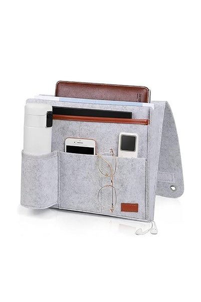 Yelajoy Felt Storage Bag,Hanging Sofa Bedside Organizer