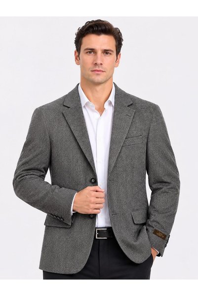 CLASSİCS MEN Men's Italian Cut Blazer Jacket – Classic and Modern Elegance - ...