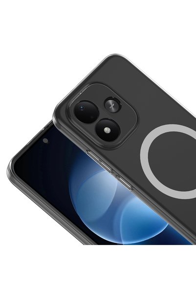 zore Xiaomi Redmi Note 17 Case, Anti-Yellowing, Ultra-Thin, Hard Mica, Magsafe Compatible, Raised Camera Edge, Marçev.