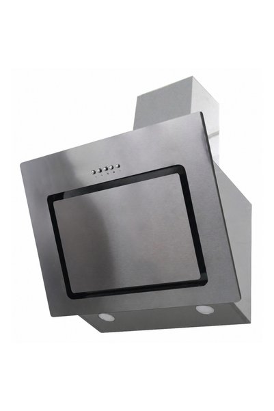 Luxis Hotă decorativă 60 cm, 190 W, 3 trepte, iluminare LED, finisaj inox