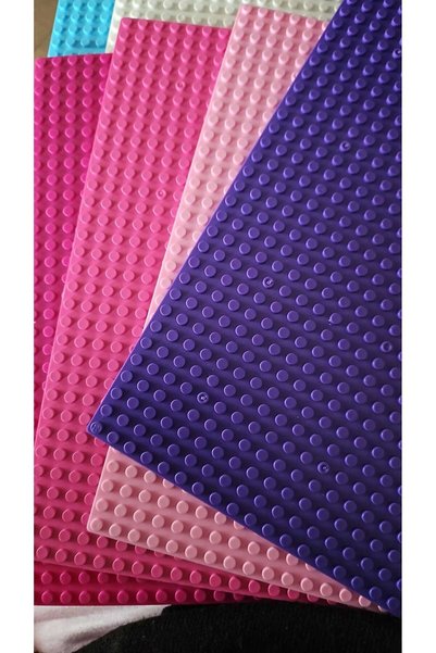 Biobuddi Plăci de bază 25cm compatibile cu Lego, 11 culori