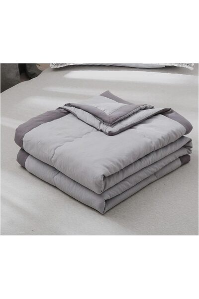 Tazweeq Summer Cooler Quilt, 140x200cm Single Bed Comforter, Cotton Blend Sof...