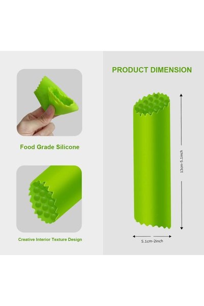 Generic Silicone Garlic Peeler Tube Roller – Food-Grade Garlic Skin Remover f...