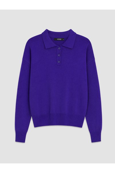 LC Waikiki Polo Collar Women's Knitwear Sweater
