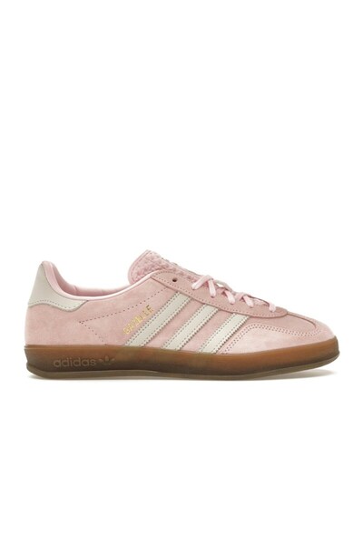 adidas Gazelle de interior, roz transparent, alb murdar (pentru femei)