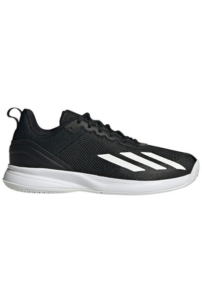 adidas Courtflash Speed Core Μαύρο Νέφος Λευκό Ματ Ασημί