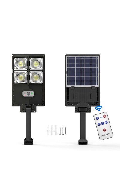ElectroAZ Street Lamp Solara 60W, 120 LED, Motion Sensor and Remote Control