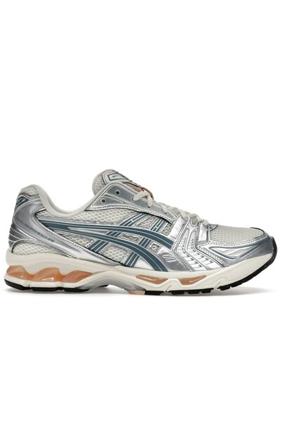 Asics Gel-Kayano 14 Mesteacăn Argint Pur Auriu Turcoaz