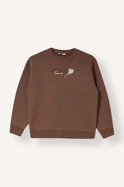 DeFacto Bedruckter dicker Sweatshirt mit Rundhalsausschnitt für Jungen J0731A...