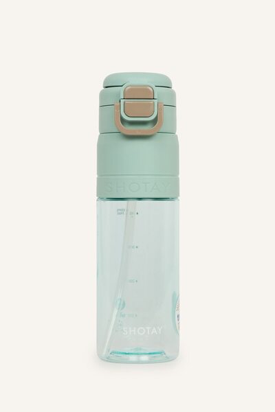 DeFacto Unisex Cup with Lid and Locking Mechanism, Featuring a Pipette, Model...