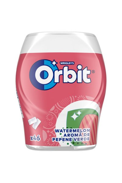 Orbit Guma de mestecat Watermelon, 2 x 64g