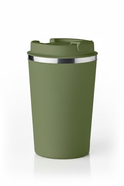 JOY CREATIVE Termos Cana Joy Creative, Inox, 350 ml, Verde inchis