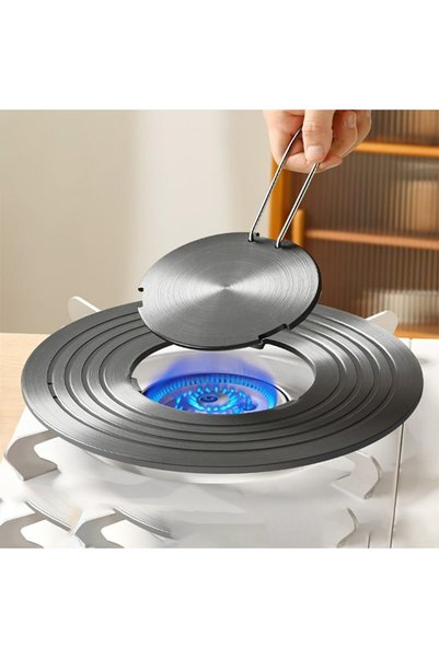 TERRIFI Heat Diffuser Plate for Gas Stove 36cm Aluminum Simmer Plate for Even...