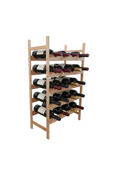 Relaxdays Raft din bambus, maro deschis, 73x45x45 cm