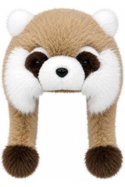TERRIFI Pilot Aviator Hat, Kids Winter Trapper Hat, Cute Panda Plush Ear Flap...