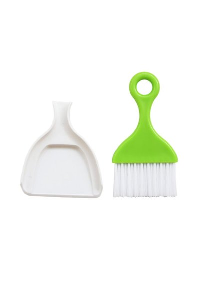 ASKIND Household Brooms Table Brush, Small Broom and Dust Collection Tray Too...