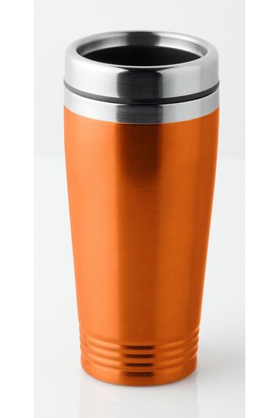 JOY CREATIVE Cana termos Joy Creative, Inox, 400 ml, Portocaliu