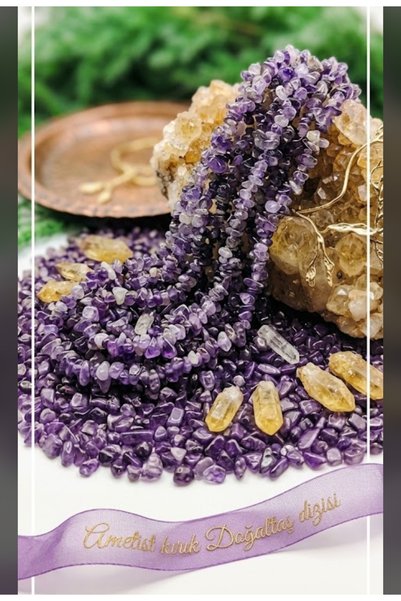 best bioenerji taş terapi Amethyst Broken Natural Stone Series