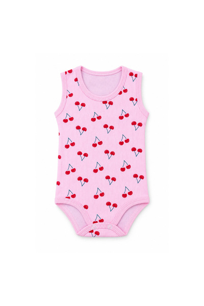 wolly woo Bebek Body 3 Parça Pamuklu Kolsuz Body