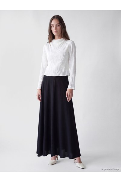 LC Waikiki High-Quality Pieces from Çelebi Store: A-Line Skirt with a Waist Z...