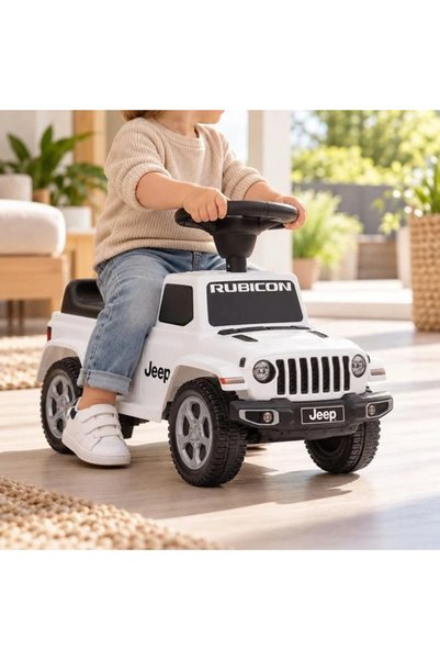 OEM Бяла проходилка в стил Jeep със звук