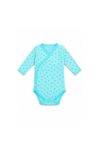 wolly woo Kız Bebek Baskılı Uzun Kollu Pamuklu 3 Parça Body
