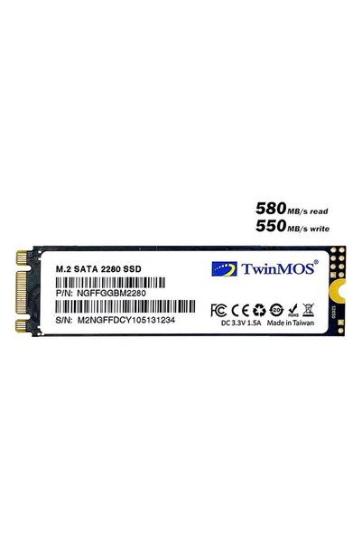 TwinMOS Internal 1TB M 2 2280 SATA3 SSD