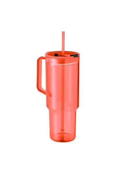 JOY CREATIVE Cana de voiaj, Joy Creative, 1200 ml, Portocalie, Plastic, 14, 2...