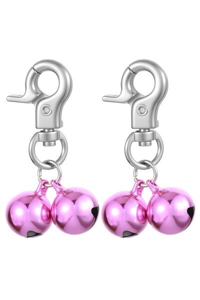 Bukela 2 PCS Pet Bells for Collar Small Bell for Dog Cat Collar Bells Only Lo...