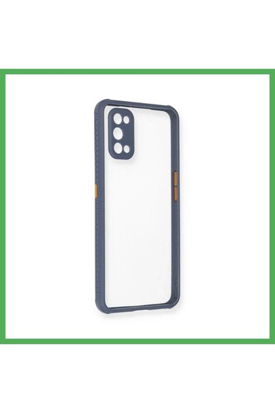 Nur store Çanta Realme 7 Pro Compatible Case: Miami Clear Silicone - Gray BEZOSS