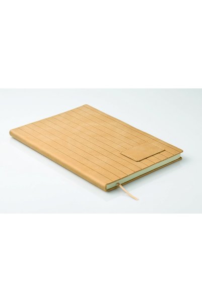 JOY CREATIVE Caiet A5, coperta PU fumurie cu nervuri, 160 pagini liniate, Joy...