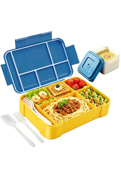 Generic Lunch Box for Children's School,Kids Lunch Box with Compartments, Lea...
