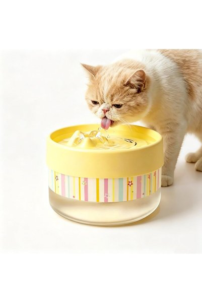 Amıgurumiadası UMia Cat Water Fountain, Pets Water Dispenser,Silent Pet Drink...