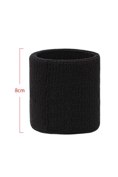 Choice L Cotton Wrist Support Band Wristband Sport Bracers Sweat Towel Cuff T...