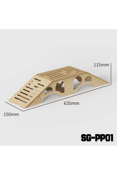 Choice SG-PP01 AMORACING Parts Wooden Simulation Off-road Obstacles for 1/18 ...