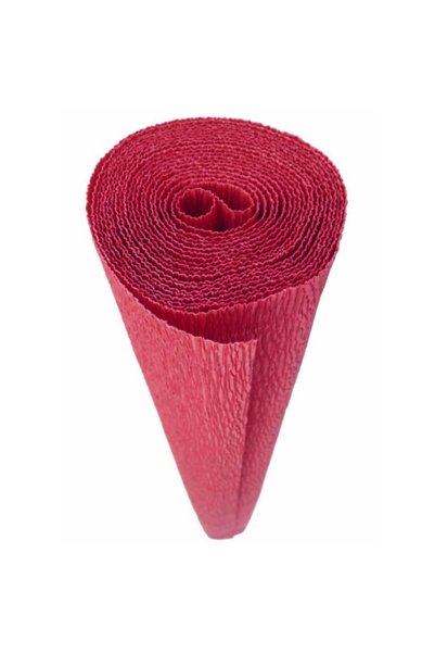 Cartotecnica Rossi Hartie creponata elastica floristica 180gr - Carmino Red 586