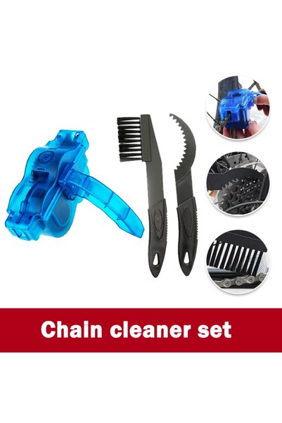Choice as shown Bike Chain Cleaner, Bike Cleaning Kit, Chain Cleaner for Cycl...