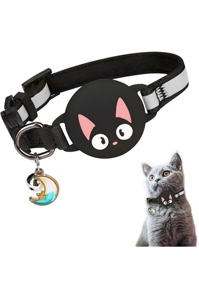 LAXDAMRE Cat Collar, Reflective Adjustable Cat Collar with Bell, Breakaway Sa...
