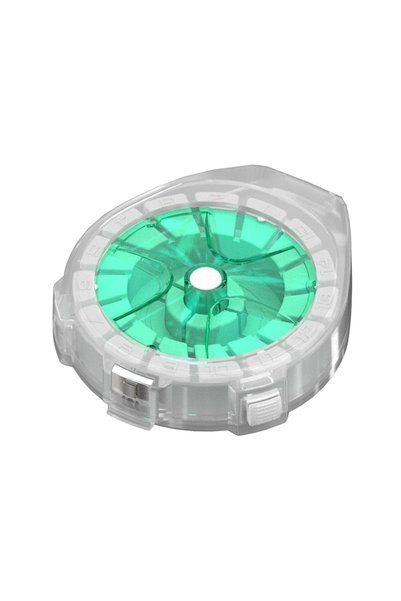 Choice green 1G-Fishing Line Storage Box with Cutter Anti-Reverse Reel for Ca...