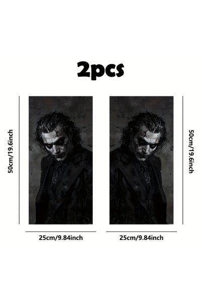 Choice قطعتان من ملصقات عمود B للسيارة من AHPAINTING - مصنوعة من مادة فينيل ذ...